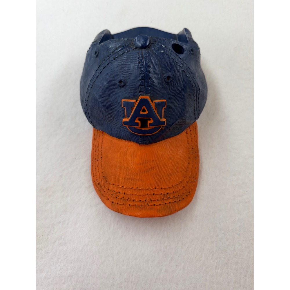 Auburn Tigers Resin Baseball Cap Wall Mount Storage Caddy Orange Blue NCAA AU
